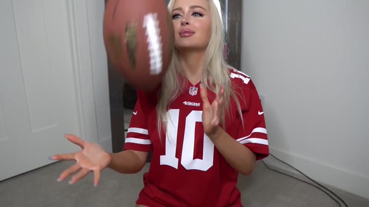 Watch Kristen Lanae Football Strip Leaked