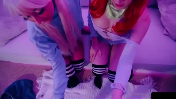 Watch Bronwin Aurora’s Steamy Threesome with Waifumiia