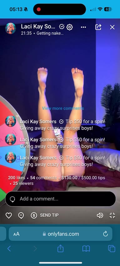 Watch Laci Kay Somers Leaked Pussy Flash