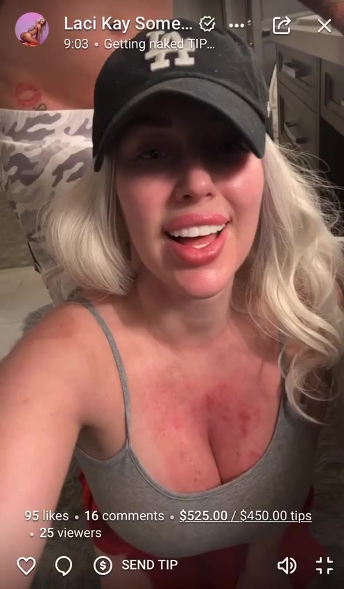 Watch Laci Kay Somers: BF Licks Her Asshole