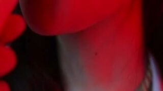 Norajoy Official Sucks Banana While Being Bound