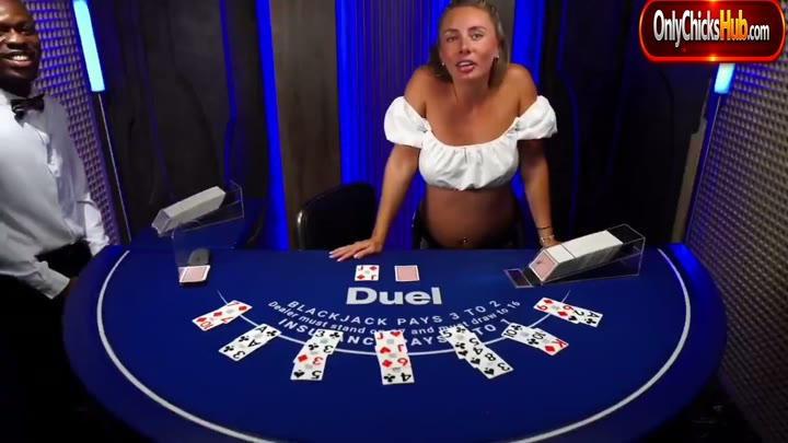 Watch Bonnie Blue Casino Presenter – Live Topless Groping & Fucked by SpongeBob