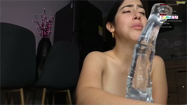 Watch Gummies15 Rides A Huge Dildo Up Her Asshole