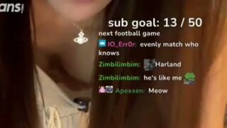 Igumdrop Asian Twitch Streamer Nipple Slip On Livestream
