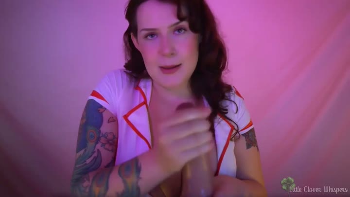 Watch Little Clover Whispering JOI and ASMR Nurse Roleplay
