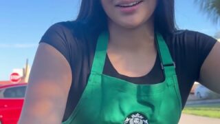 UrLocalModel Starbucks Girl Takes BBC