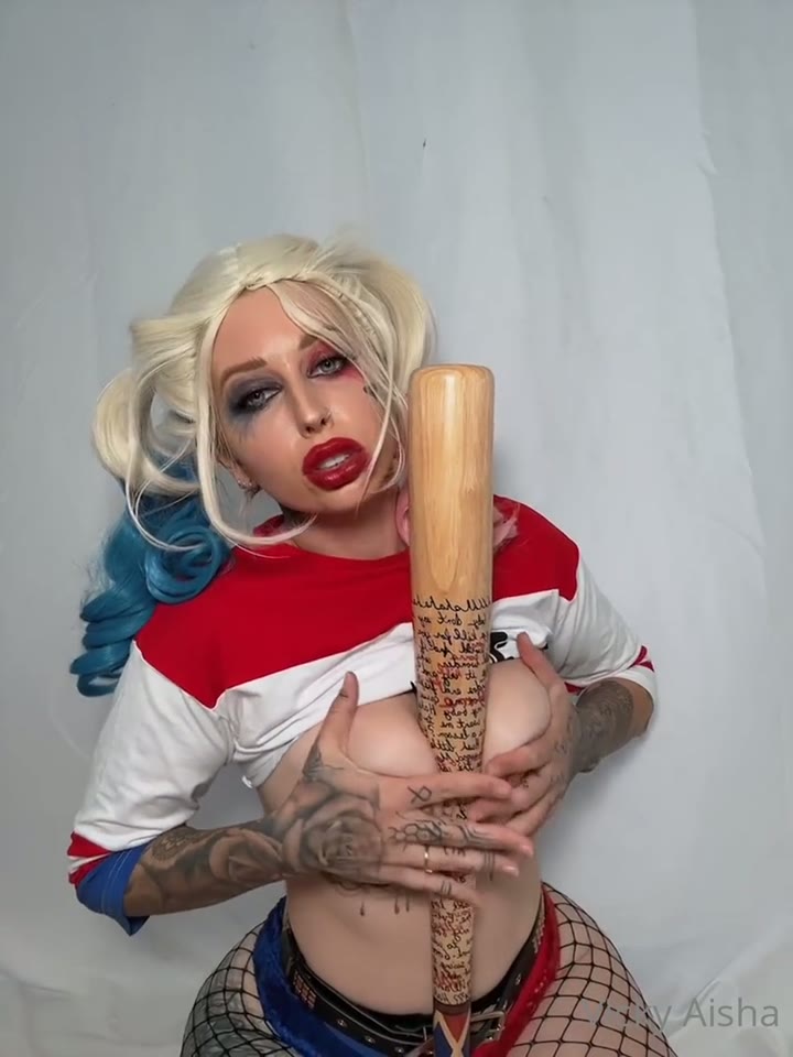 Watch Vicky Aisha Harley Quinn Sextape Video