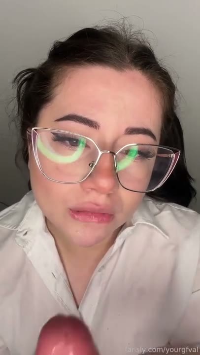 Watch Yourgirlfriendval Teen Schoolgirl Solo Masturbation with Dildo and Blowjob Roleplay