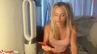 fitcheeks Outfit Change Hot Blonde Stream Chaturbate