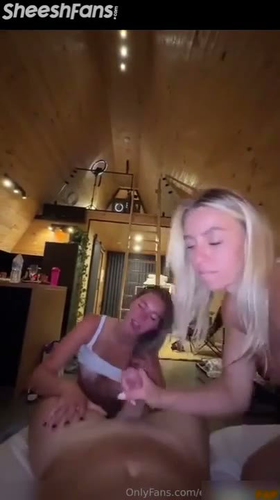 Watch Jessenia Rebecca And Ella Alexandra Enjoy Wild Cabin Sex
