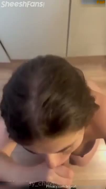 Watch Kerolay Chaves Gives A Passionate Blowjob To Her BF