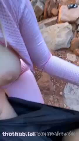 Watch Mia Malkova Gets Pounded By Her Boyfriend Outdooors